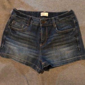 Jean shorts. Size 5. Like new!
